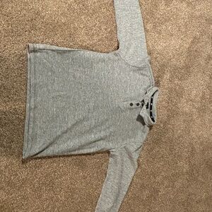 GAP Gray Casual Button Down Shirt